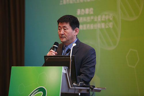 BB贝博生物部副总裁汪俊博士为会议作杰出开场