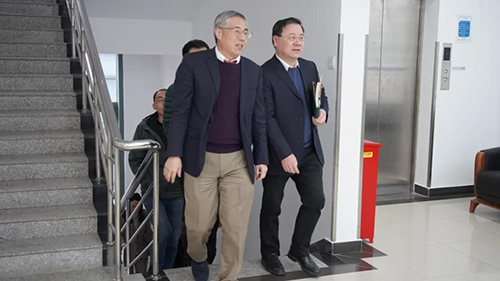 上海市浦东新区当局副区长吴强等调研BB贝博生物医药